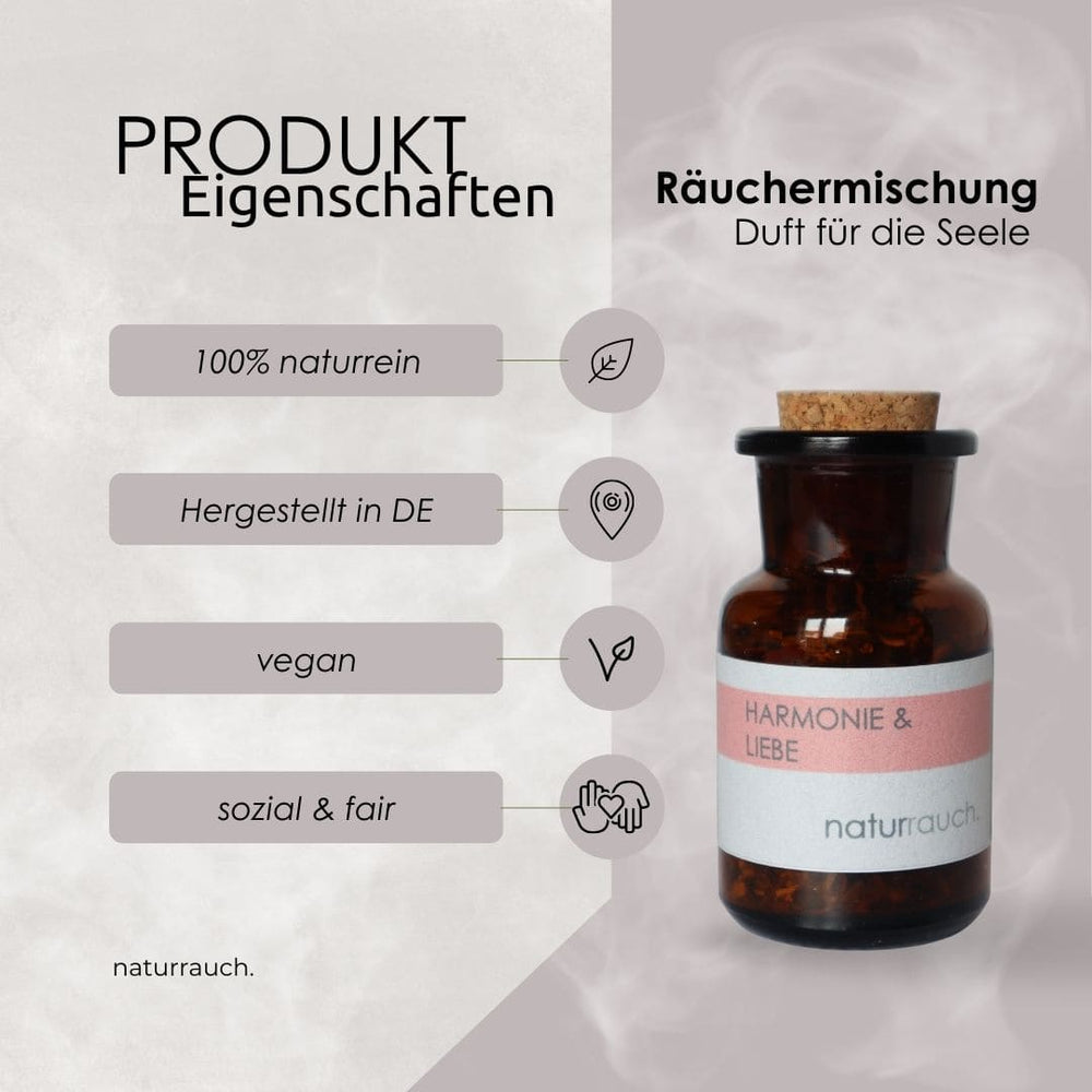 Harmonie und Liebe I Räuchermischung