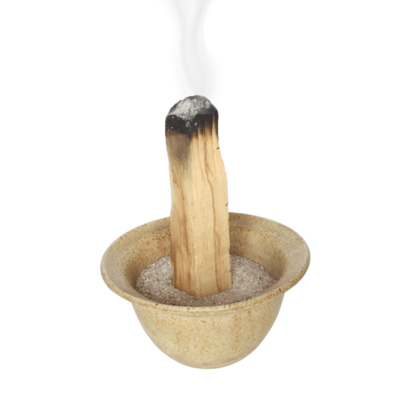 EM-Keramik-Räuchertasse "Naturrauch" I hellbraun