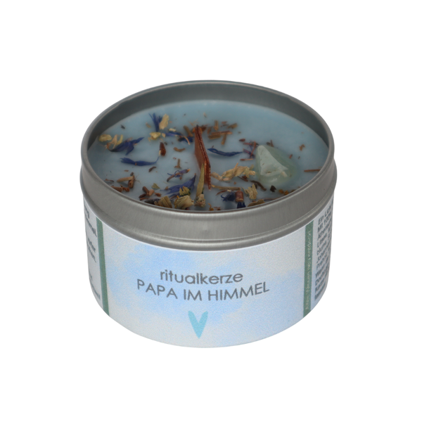 Vatertagsedition I Kleine Ritualkerze I Papa im Himmel