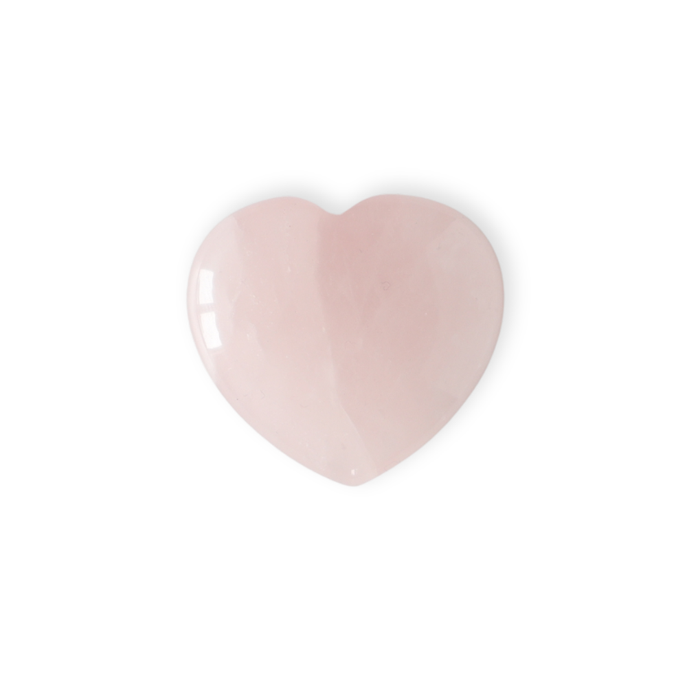 Ritualsteinherz I Rosenquarz