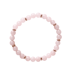 Rosenquarz Armband I Sanfte Liebe