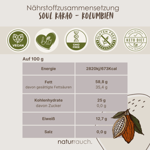 SOUL I Zeremonieller Bio-Kakao I Kolumbien