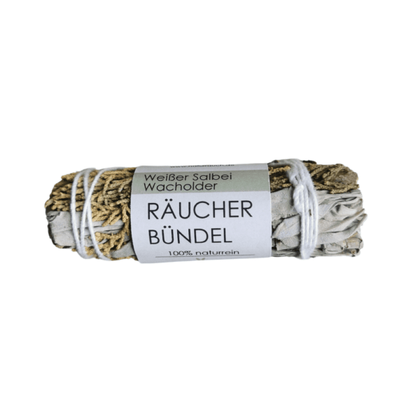 Salbeibündel mit Wacholder