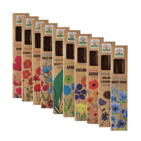 Räucherzauber I Set I Natural-Räucherstäbchen