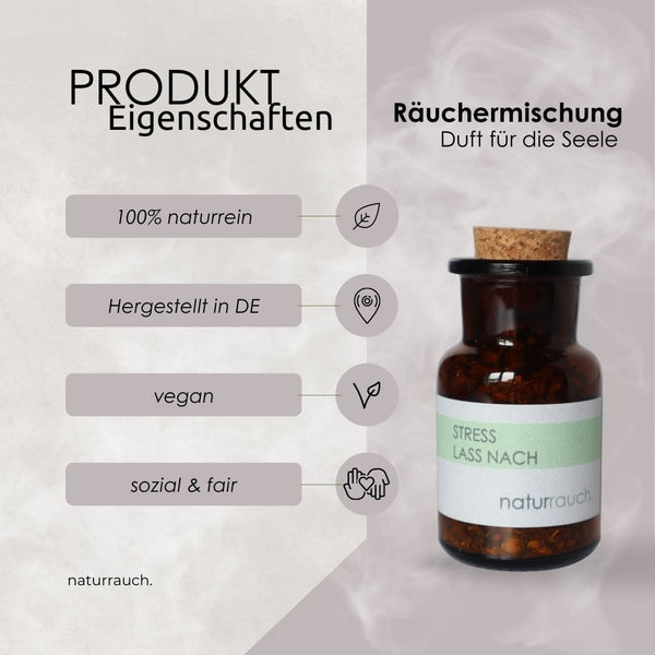 Stress lass nach I Räuchermischung