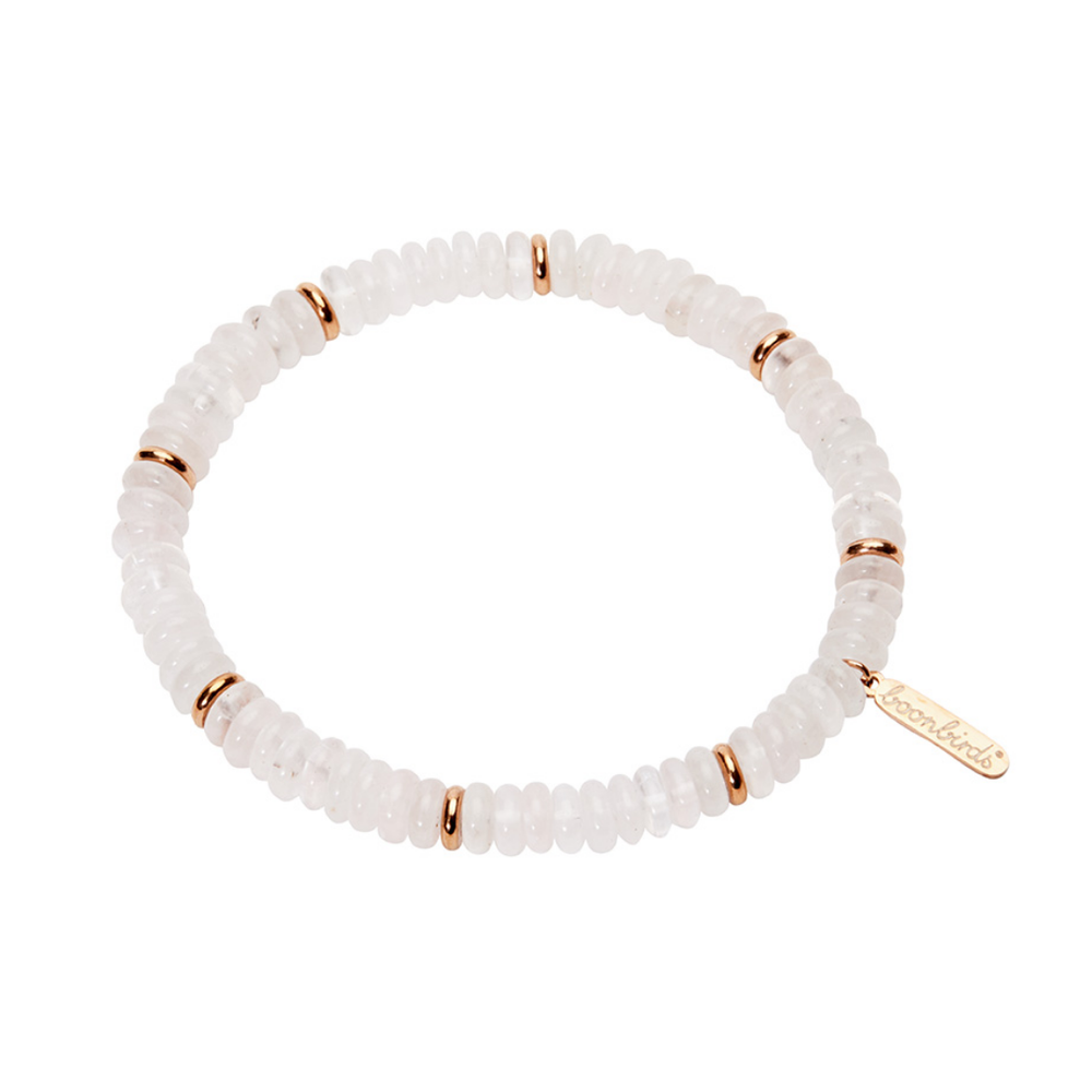 Rosenquarz Talisman-Armband I Liebe