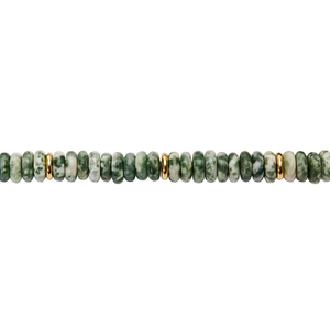 Grüner Jaspis Talisman-Armband I Glück