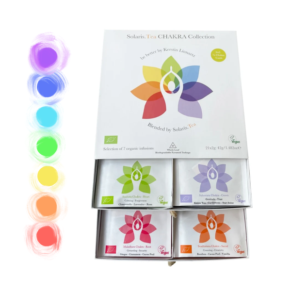 Chakra-Teekreation I Bio-Tee